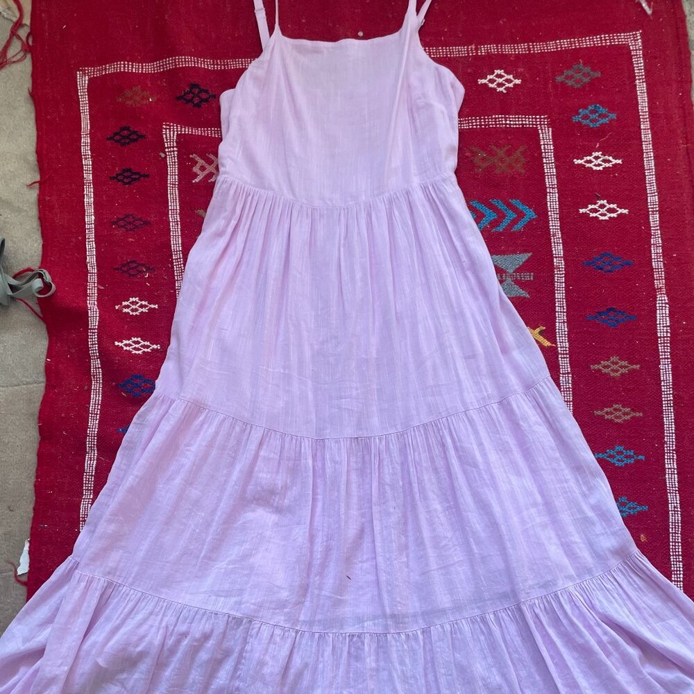 Old Navy Medium Dusty Rose Maxi-Dress